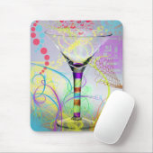 Flippiger Martini Mousepad (Mit Mouse)