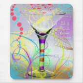 Flippiger Martini Mousepad (Vorne)