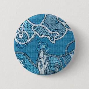 Flippiger Ozean-Knopf Button