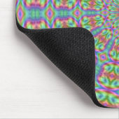 Flippiger psychedelischer Hippie Mousepad (Ecke)