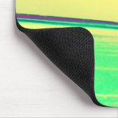 flippiger psychedelischer Strandentwurf Mousepad (Ecke)