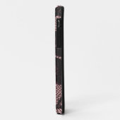 Flippiger rosa u. schwarzer Spitze IPhone 5 Kasten Case-Mate iPhone Hülle (Hinten/Links)