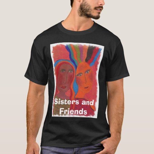 flippiger Schwesterfreund (2), Schwestern und T-Shirt (Vorderseite)