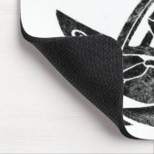 Flippiger Windsurfer Mousepad (Ecke)