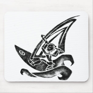 Flippiger Windsurfer Mousepad