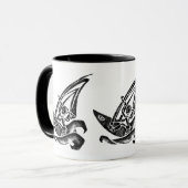 Flippiger Windsurfer Tasse (Vorderseite Links)