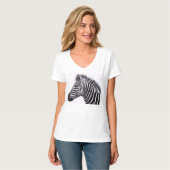 Flippiger Zebra T-Shirt (Vorderseite Vollansicht)