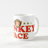 Flippiges Affe-Gesicht Kaffeetasse (VorderseiteRechts)