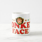 Flippiges Affe-Gesicht Kaffeetasse (Mittel)