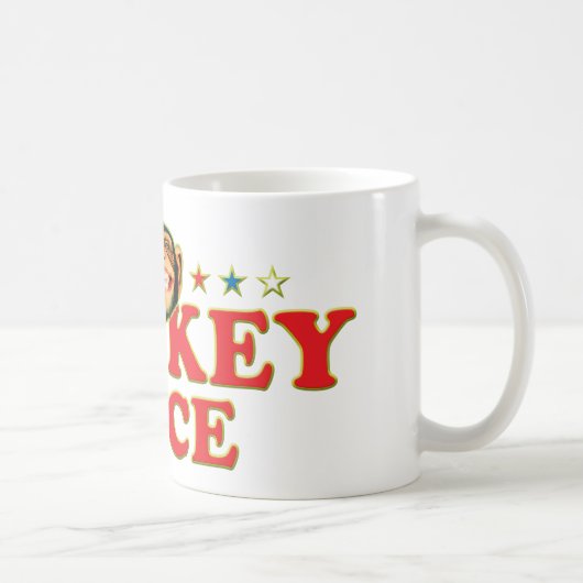 Flippiges Affe-Gesicht Kaffeetasse (Rechts)