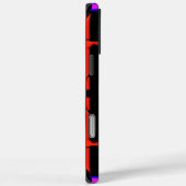 Flippiges cooles buntes Top Design für Case-Mate iPhone Hülle (Rückseite / Rechts)