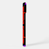 Flippiges cooles buntes Top Design für iPhone Hülle (Rechte Seite)