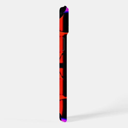 Flippiges cooles buntes Top Design für iPhone Hülle (Rechte Seite)