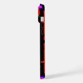 Flippiges cooles buntes Top Design für iPhone Hülle (Linke Seite)