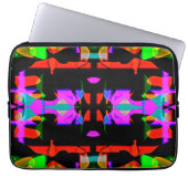 Flippiges cooles buntes Top Design für Laptopschutzhülle (Vorderseite)