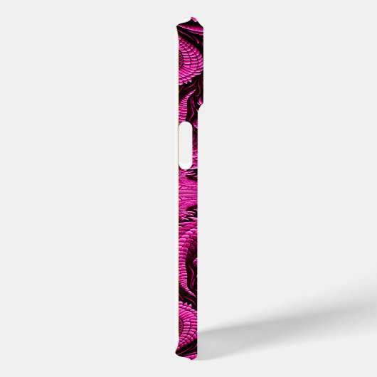 Flippiges cooles Kroko Top Design für Case-Mate iPhone Hülle (Rückseite / Rechts)