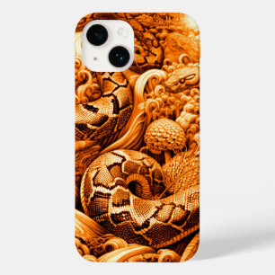 Flippiges cooles Snake Top Design für Case-Mate iPhone 14 Hülle