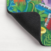 Flippiges Dinosaurier-Band Mousepad (Ecke)