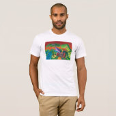 Flippiges Dinosaurier-Band T-Shirt (Vorne ganz)