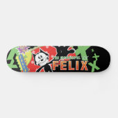 Flippiges Felix Skateboard (Horizontal)