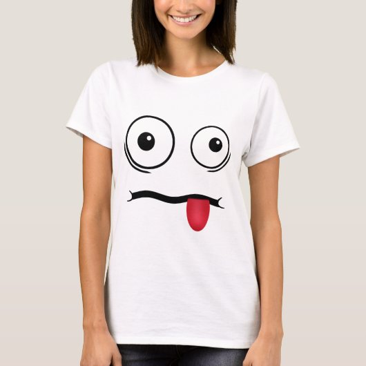 Flippiges Gesicht T-Shirt (Vorderseite)