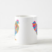 Flippiges helles Huhn Kaffeetasse (Mittel)