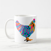 Flippiges helles Huhn Kaffeetasse (Links)