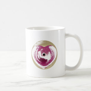 flippiges Herz Kaffeetasse