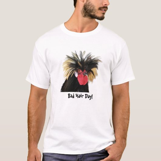Flippiges Huhn - schlechter Tag T-Shirt (Vorderseite)