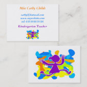 Flippiges Kind, Visitenkarte (Vorne/Hinten)