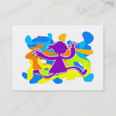 Flippiges Kind, Visitenkarte (Rückseite)