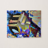 Flippiges Klavier Puzzle (Horizontal)