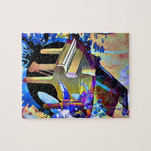 Flippiges Klavier Puzzle (Horizontal)