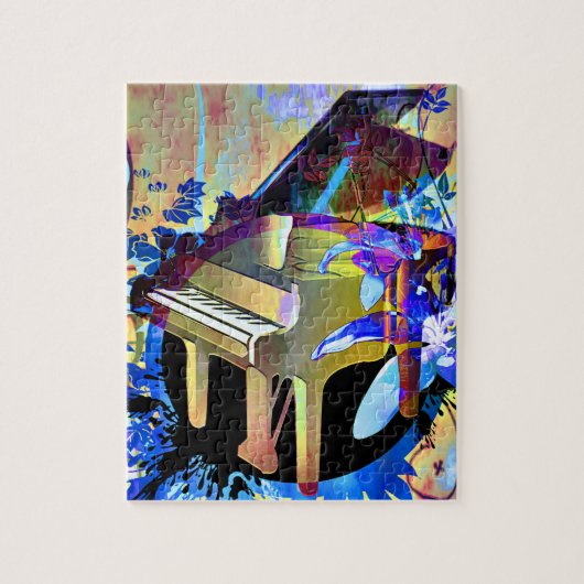 Flippiges Klavier Puzzle (Vertikal)