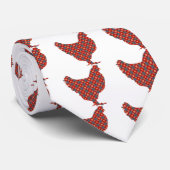 Flippiges modernes Huhn Krawatte (Gerollt)