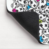 Flippiges Mousepad mit den Schädeln (Ecke)