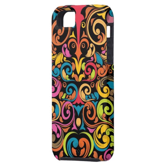 Flippiges Muster Case-Mate iPhone Hülle (Rückseite Links)