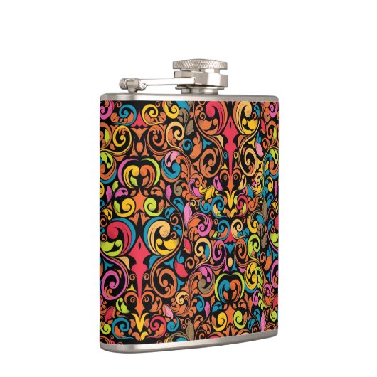 Flippiges Muster Flachmann (Rechts)