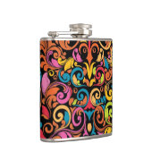 Flippiges Muster Flachmann (Rechts)