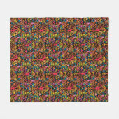 Flippiges Muster Fleecedecke (Vorderseite (Horizontal))