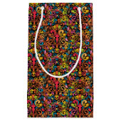 Flippiges Muster Kleine Geschenktüte (Vorderseite)