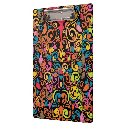 Flippiges Muster Klemmbrett (Links)