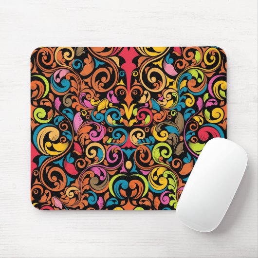 Flippiges Muster Mousepad (Mit Mouse)