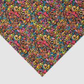 Flippiges Muster Seidenpapier (Ausschnitt)