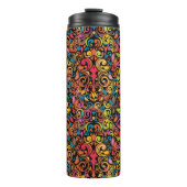 Flippiges Muster Thermosbecher (Vorderseite)