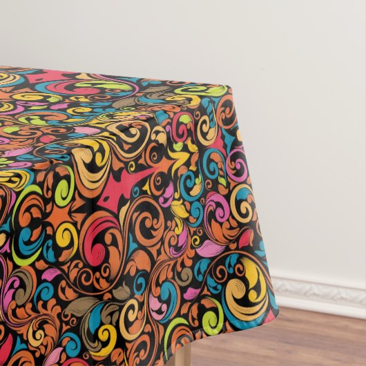 Flippiges Muster Tischdecke (Beispiel)