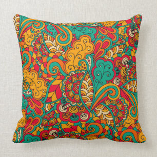 Flippiges psychedelisches 2_pillow kissen