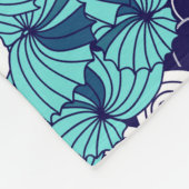 Flippiges Seashell-Muster Fleecedecke (Ecke)