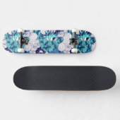 Flippiges Seashell-Muster Skateboard (Horizontal)