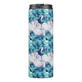 Flippiges Seashell-Muster Thermosbecher (Rückseite)